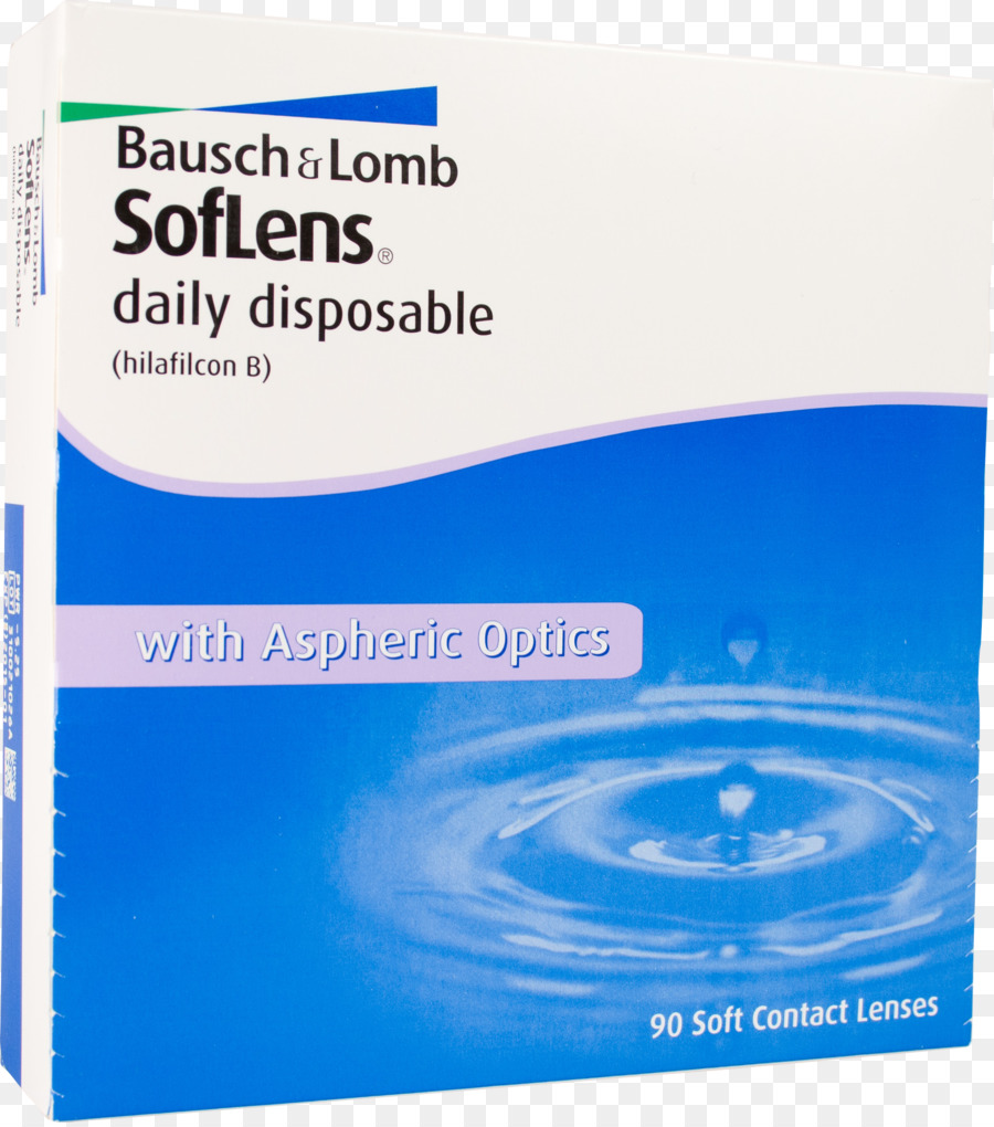 Kontakt Lensler，Bauschlomb Soflens Günlük Tek Kullanımlık PNG