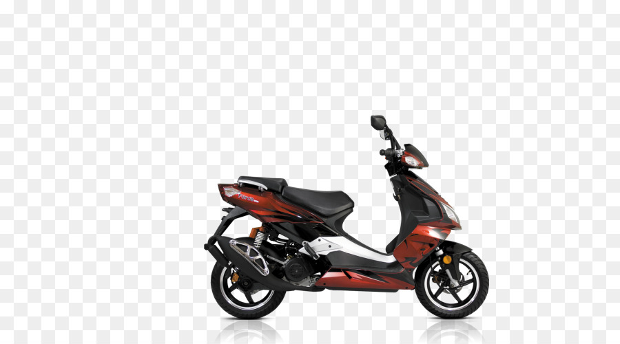 Kırmızı Ve Siyah Motosiklet，Scooter PNG