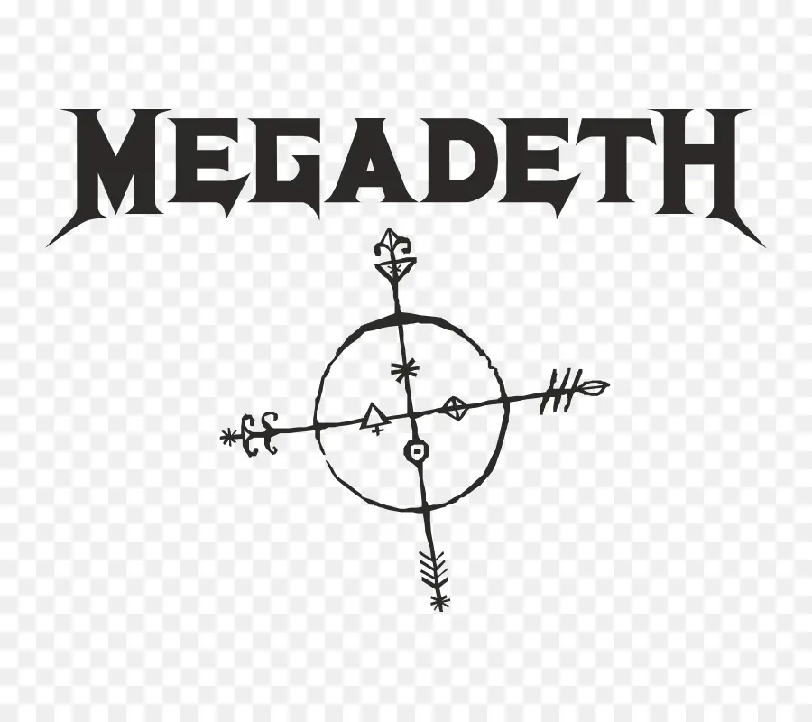 Megadeth'in Logosu，Bant PNG