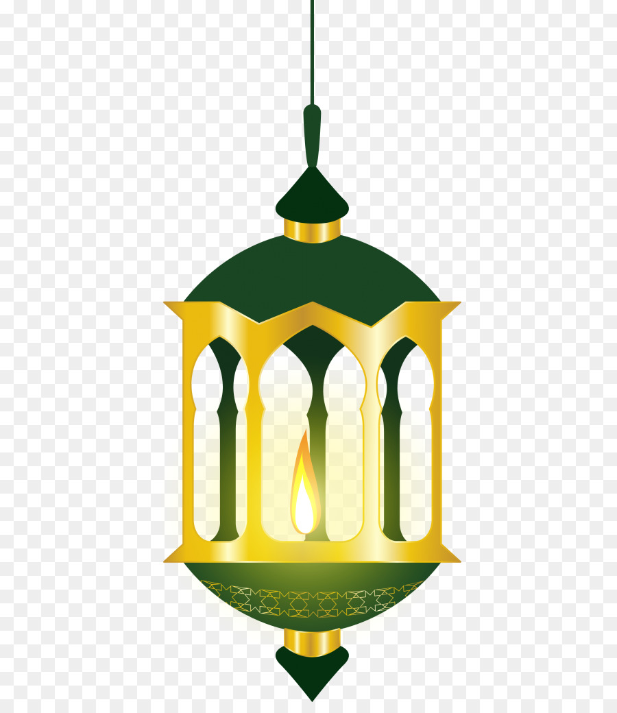 Рамадан мубарак светильник вектор