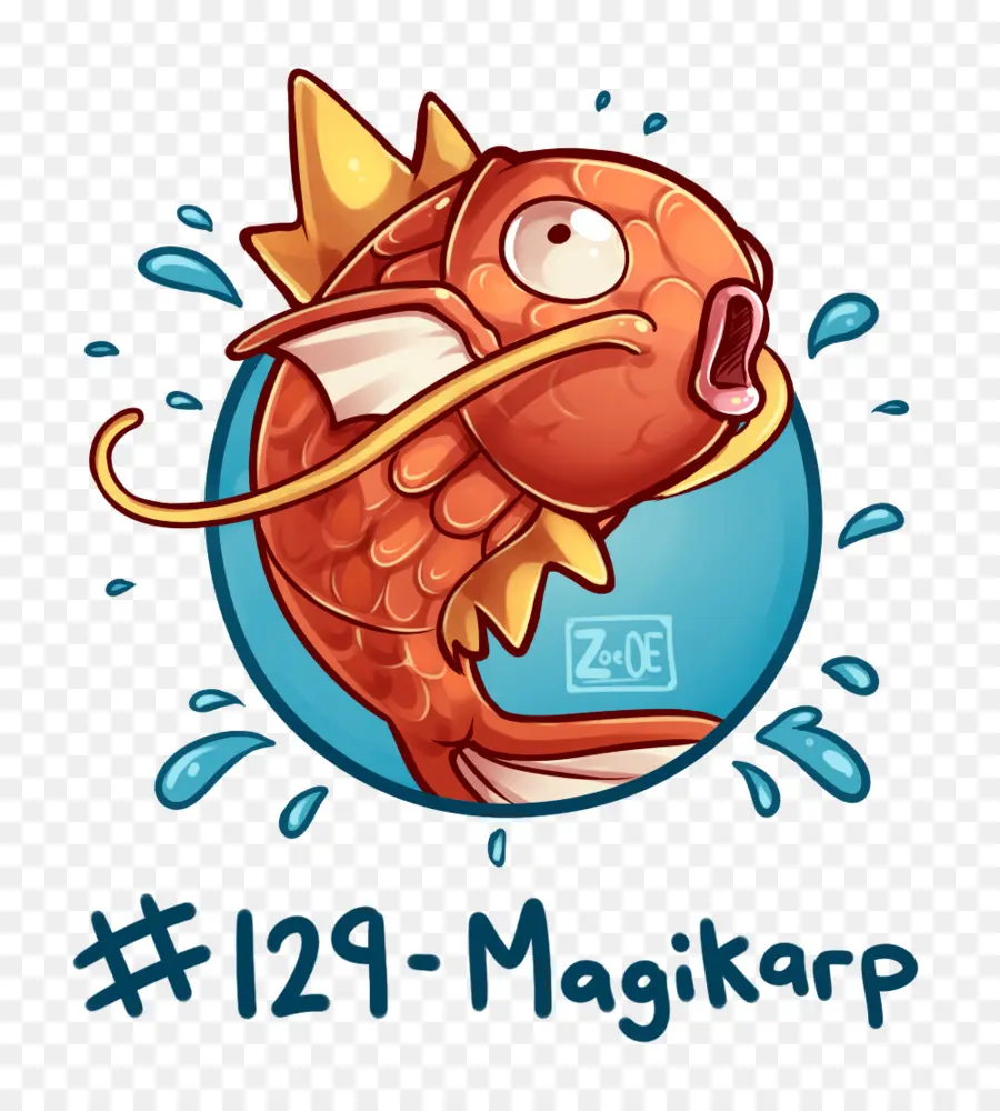 Magikarp，Pokemon PNG