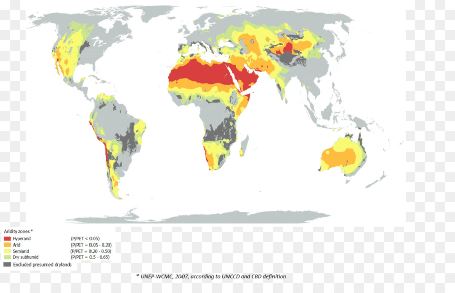 Dünya Haritası，İklim PNG