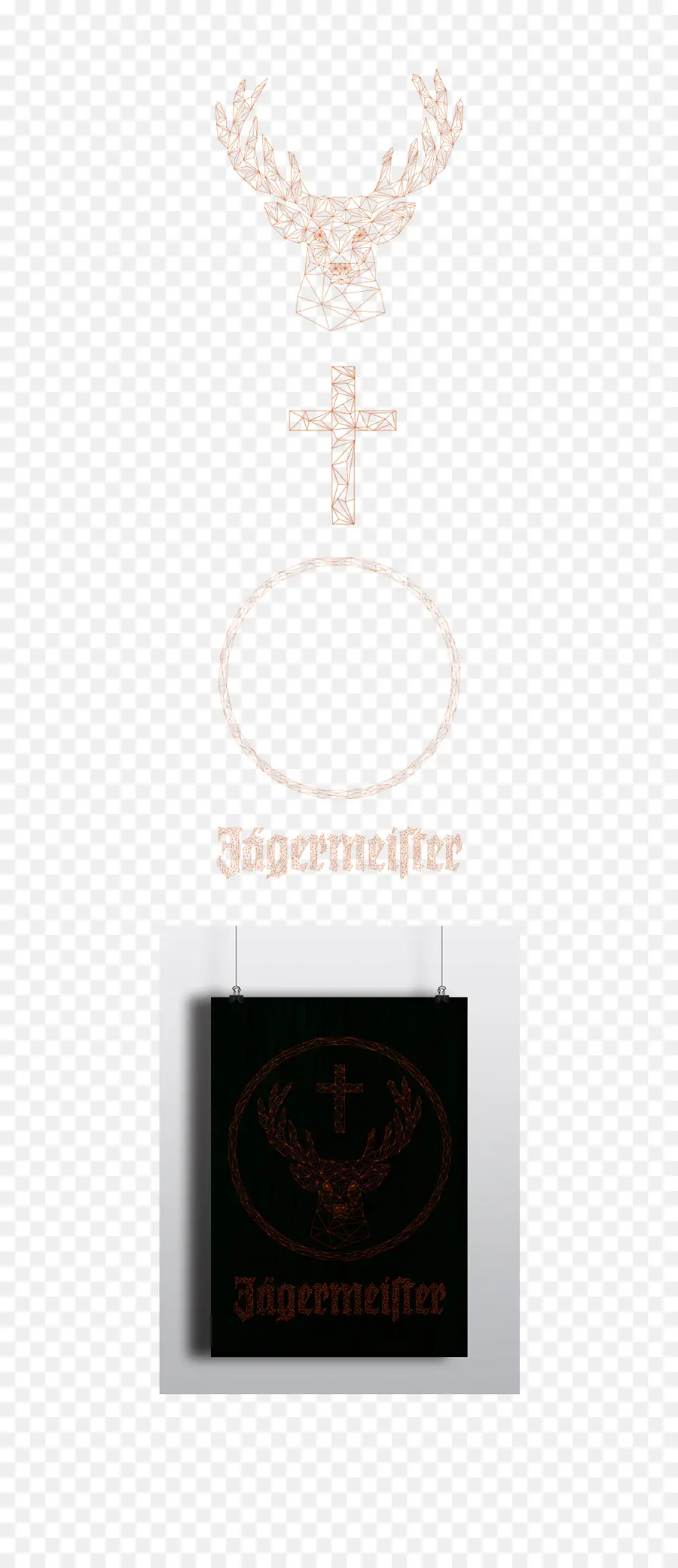 Jägermeister Logo，Geyik PNG