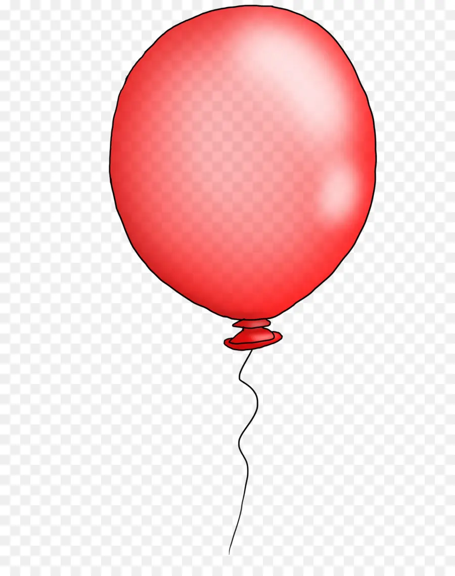 Balon，Kırmızı PNG