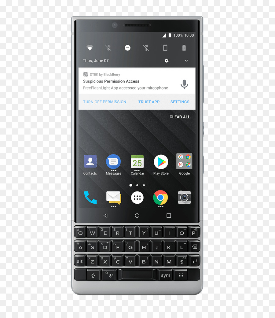 Blackberry Key2 Akıllı Telefon 64 Gb Gümüş Kilidi，Böğürtlen PNG