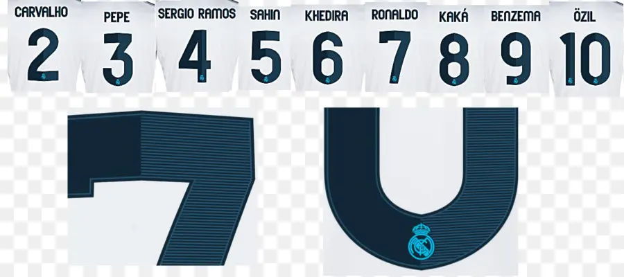 Real Madrid Cf，Tipografi PNG