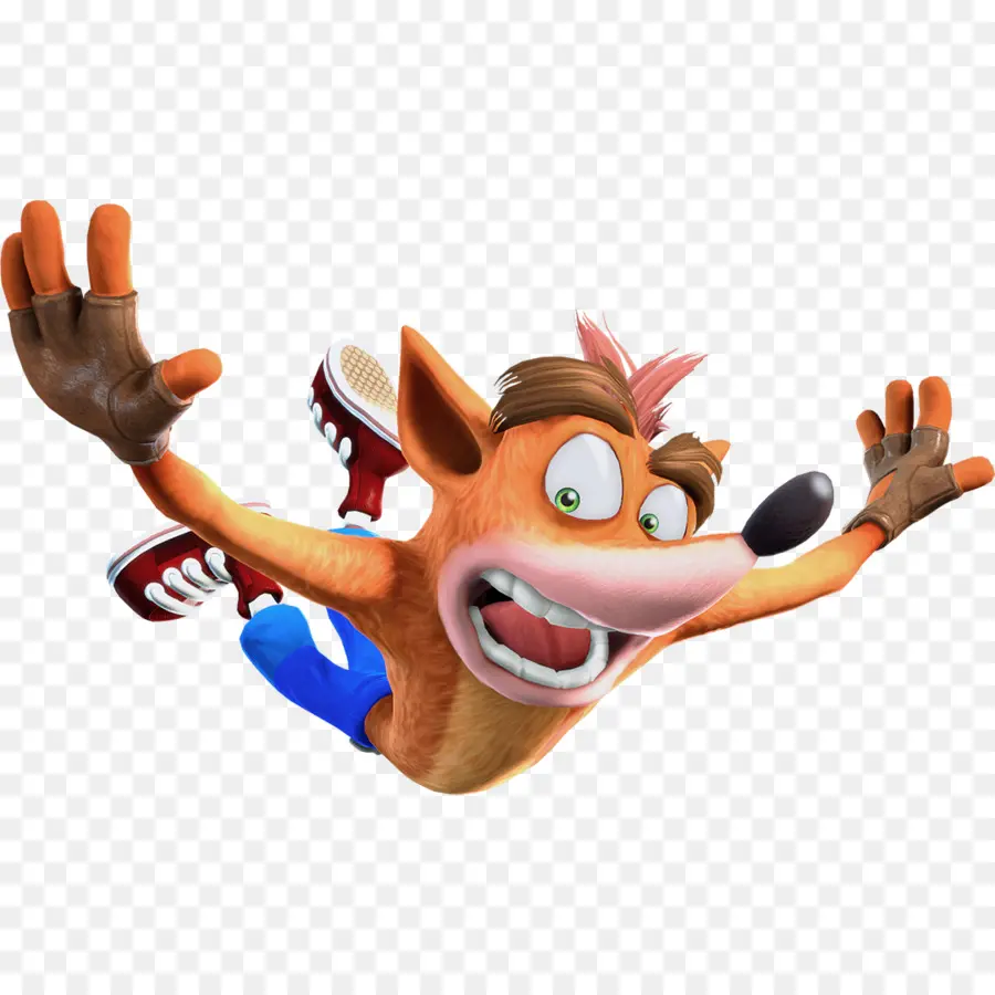 Bandicoot'u çökert，Video Oyunu PNG