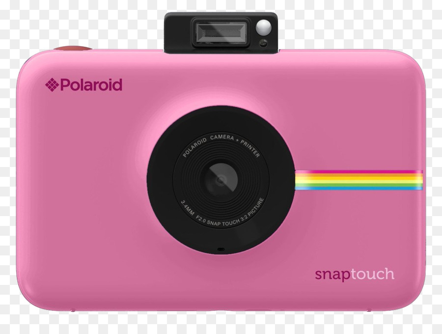 Pembe Polaroid Kamera，Kamera PNG