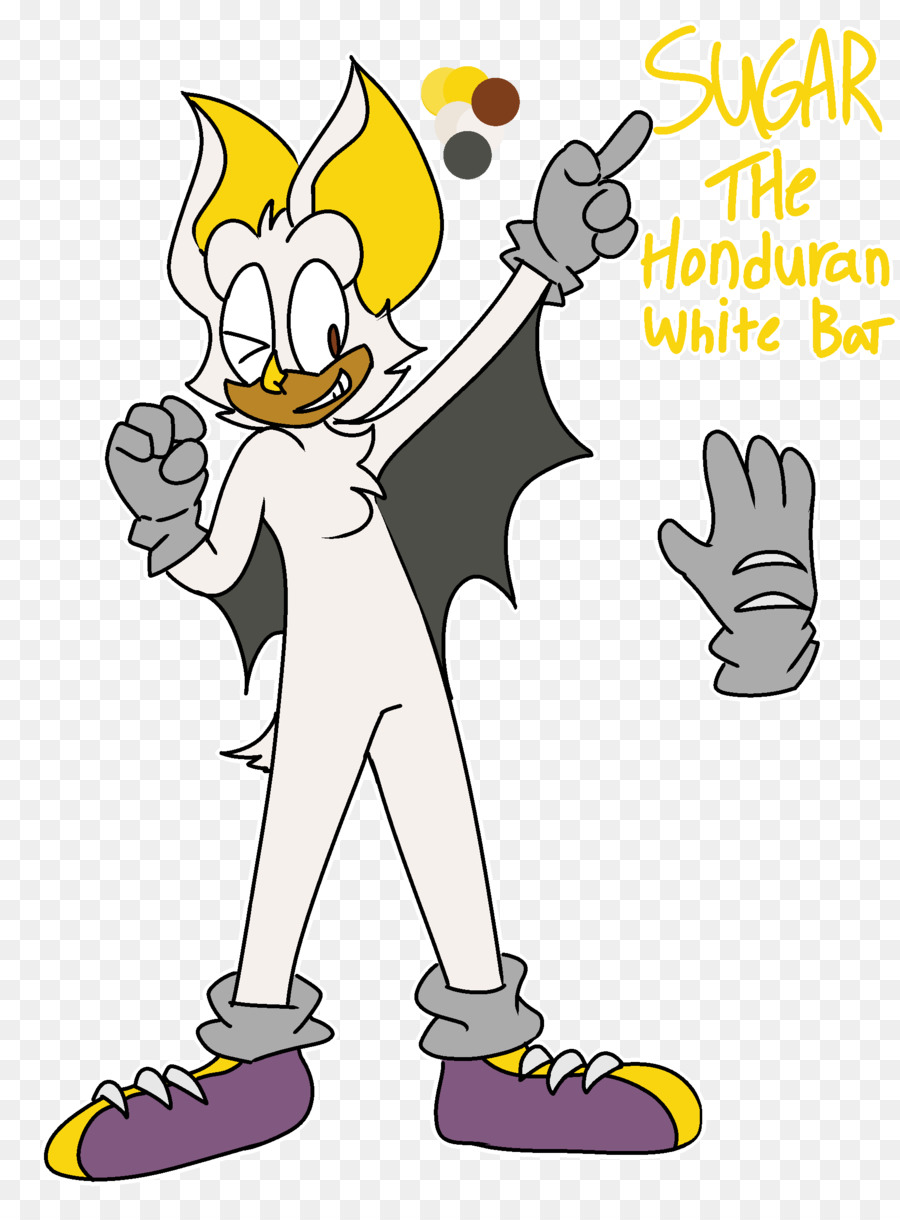 Honduraslı Beyaz Bat，Yarasa PNG