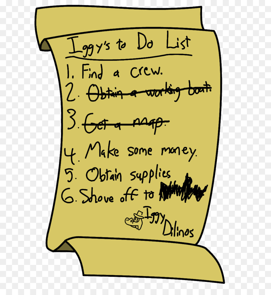 Postit Not，çizgi PNG