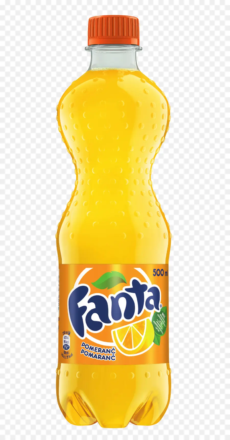 Fanta Şişe，Turuncu PNG