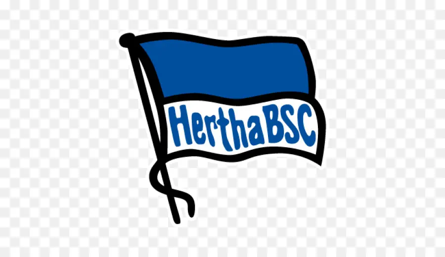 Hertha Bsc Bayrağı，Mavi PNG