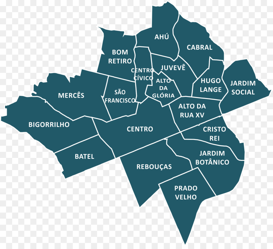 Curitiba Bölgesel，Harİta PNG