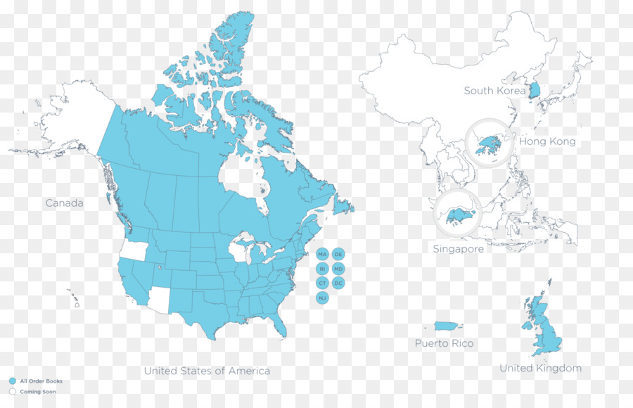 Amerika Birleşik Devletleri，Dünya Haritası PNG