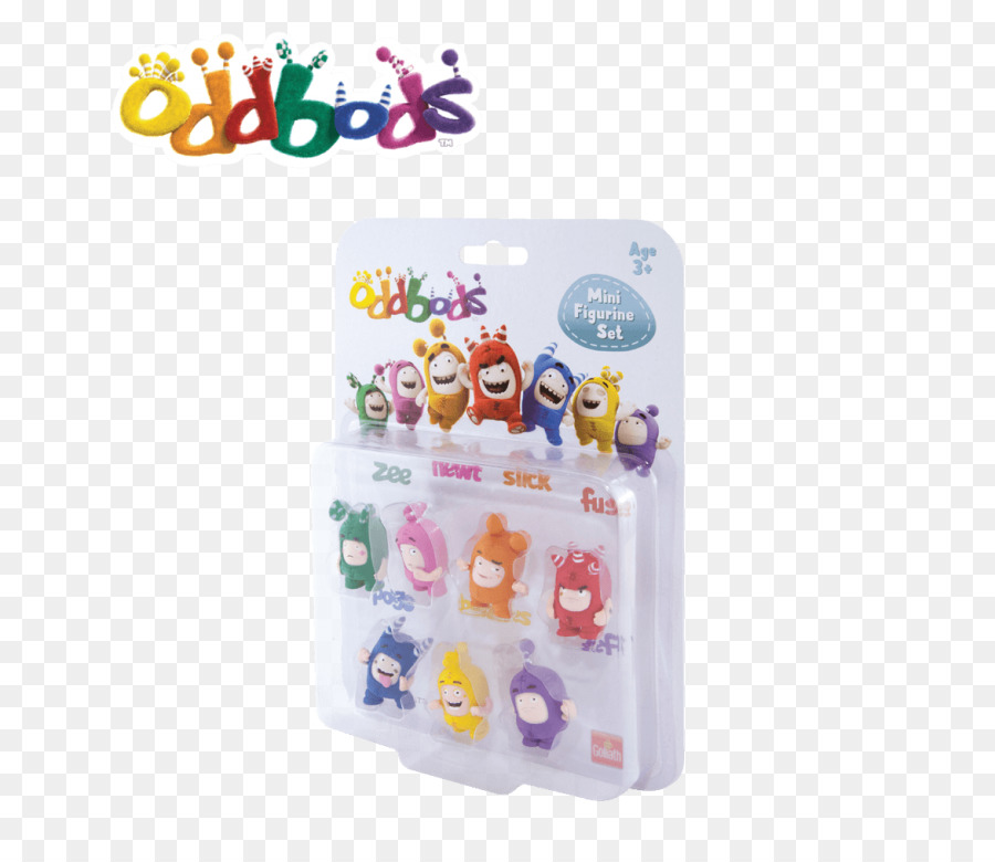 Oddbods Rakamları，Karakterler PNG