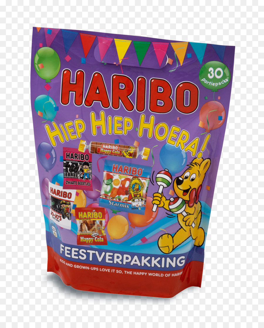 üzerinden Sipariş Vermek Için Haribo Hip Hip Hooray Feestverpakking Eve Teslim 70 €，Atıştırmalık PNG