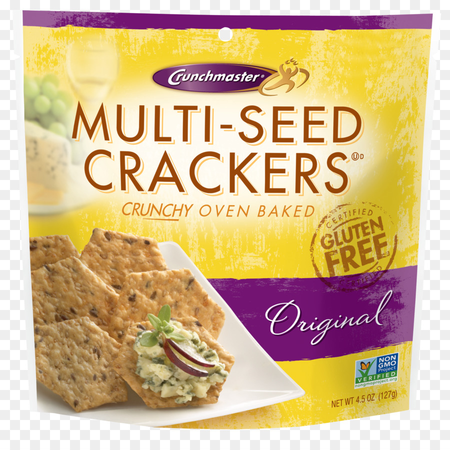 Kraker，Crunch Master Glütensiz Kraker Multiseed PNG