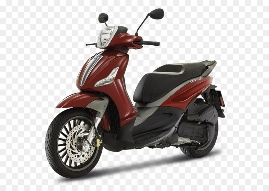 Kırmızı Ve Siyah Motosiklet，Scooter PNG