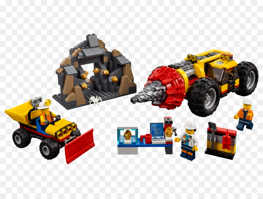 Lego City Maden 60186 Madencilik Ağır Delici，Lego 60188 şehir Incelemesi Uzmanlar Sitesi PNG