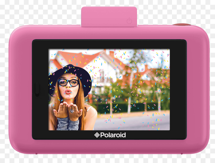 Polaroid Touch Snap 130 Mp Kompakt Dijital Fotoğraf Makinesi 1080p Allık Pembe，Polaroid Touch Snap PNG