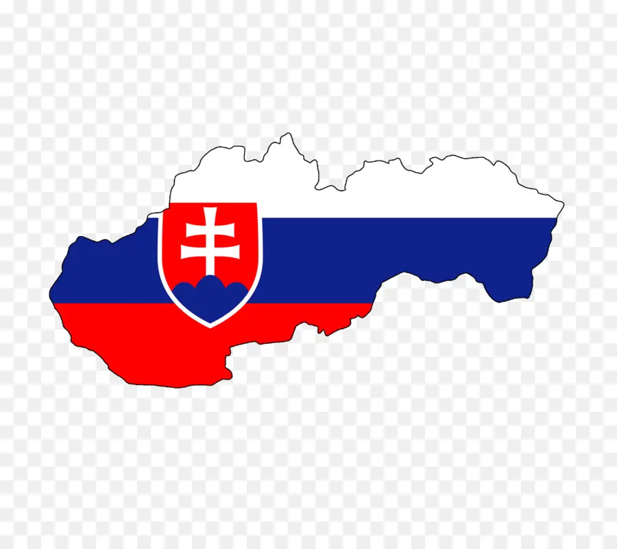 Slovakya Haritası，Bayrak PNG