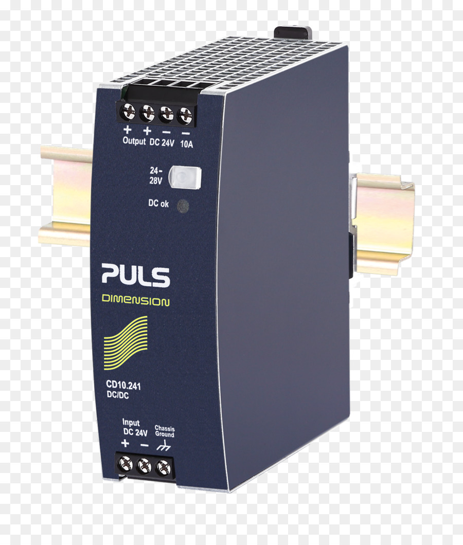 Güç Dönüştürücüler，Puls Boyutlar Dın Ray Güç Kaynağı Cp10241 PNG