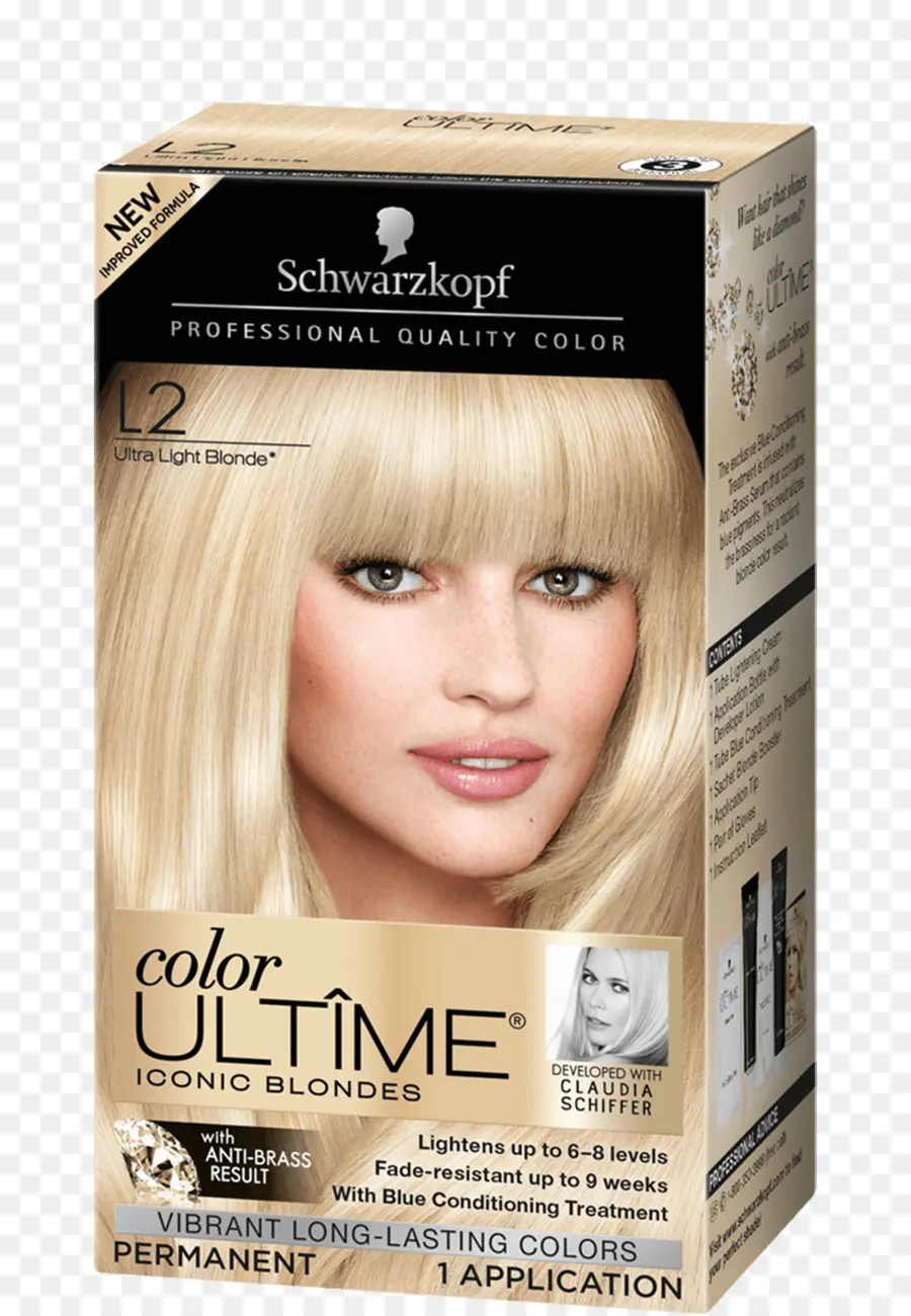 Schwarzkopf，Schwarzkopf Renk Ultime Kalıcı Saç Rengi Krem PNG