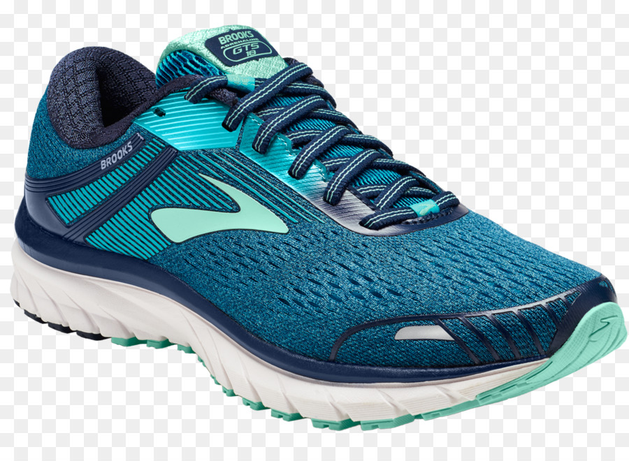 Brooks Kadın Adrenalin Gts 18 Koşu Ayakkabıları，Brooks Spor PNG