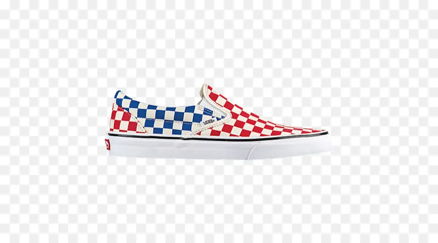 Kareli Slip On Ayakkabı，Minibüsler PNG