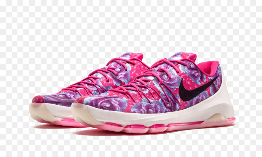 Spor Ayakkabı，Nike Kd 8 Prm Ayakkabı Siyah 819148 603 Pembe Canlı PNG