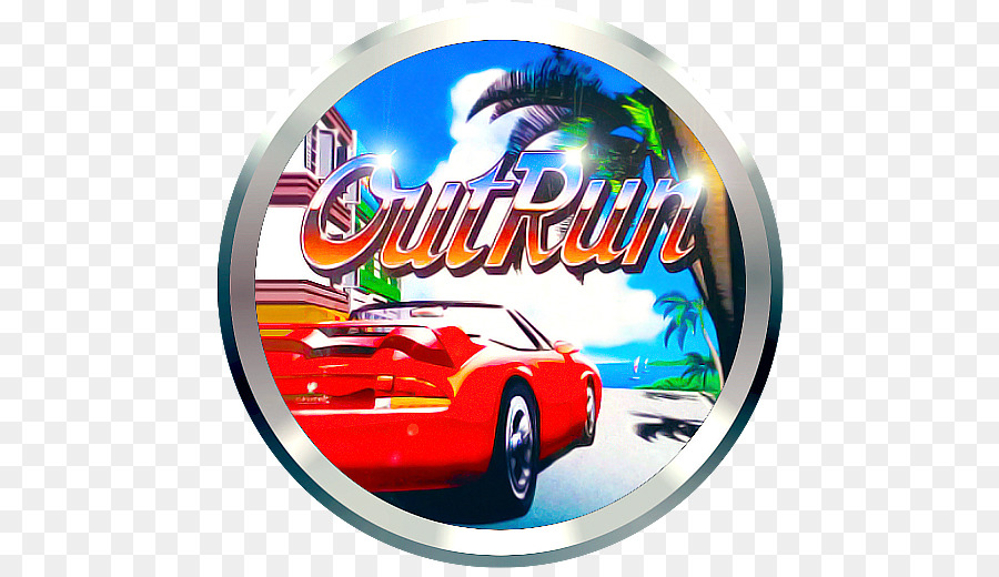 Outrun Logosu，Araba PNG