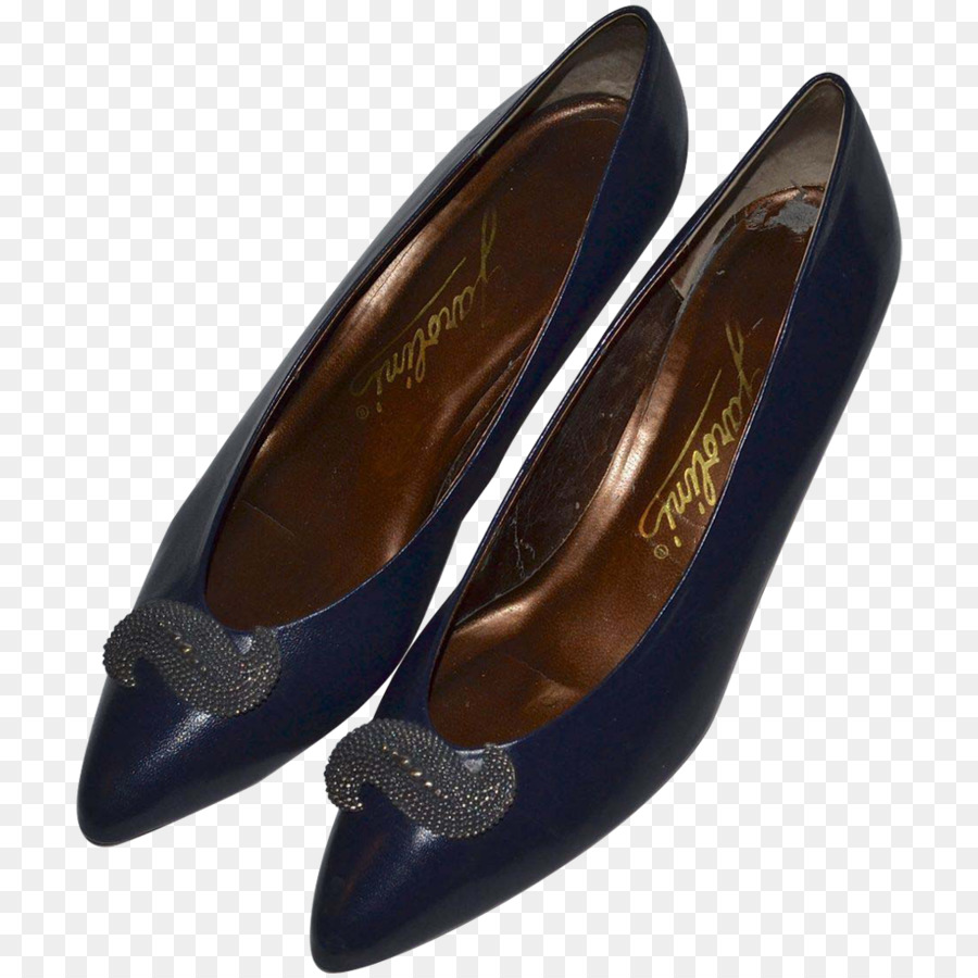 Slipon Ayakkabı，Kobalt Mavisi PNG