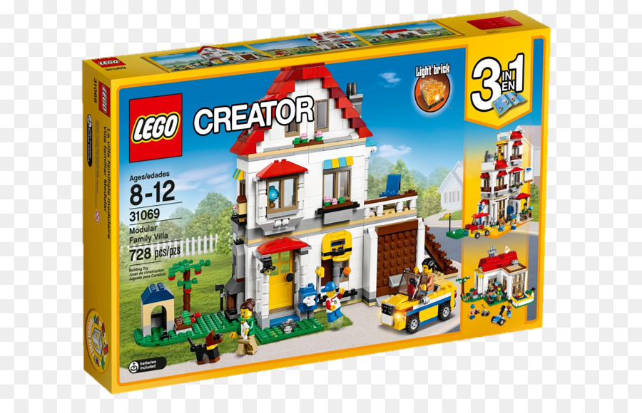 Lego 31069 Oluşturan Modüler Aile Villa，Lego PNG