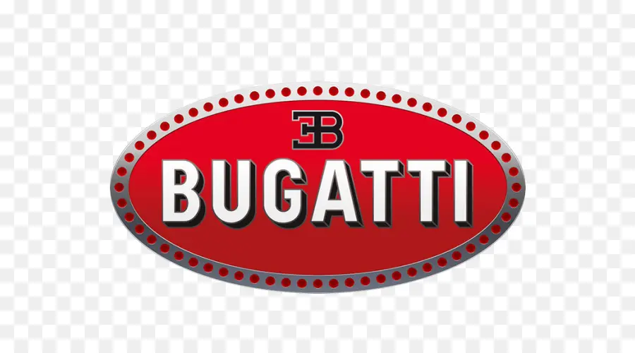 Bugatti Amblemi，Kırmızı Oval PNG