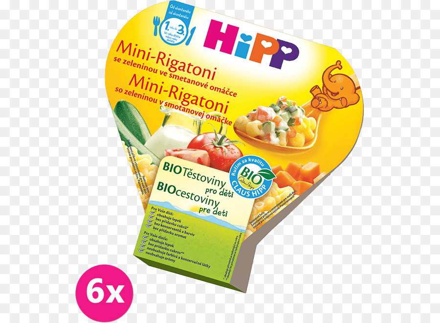 Vejetaryen Mutfağı，Sebze 6x250g Ile Hipp Biyo Minirigatoni PNG