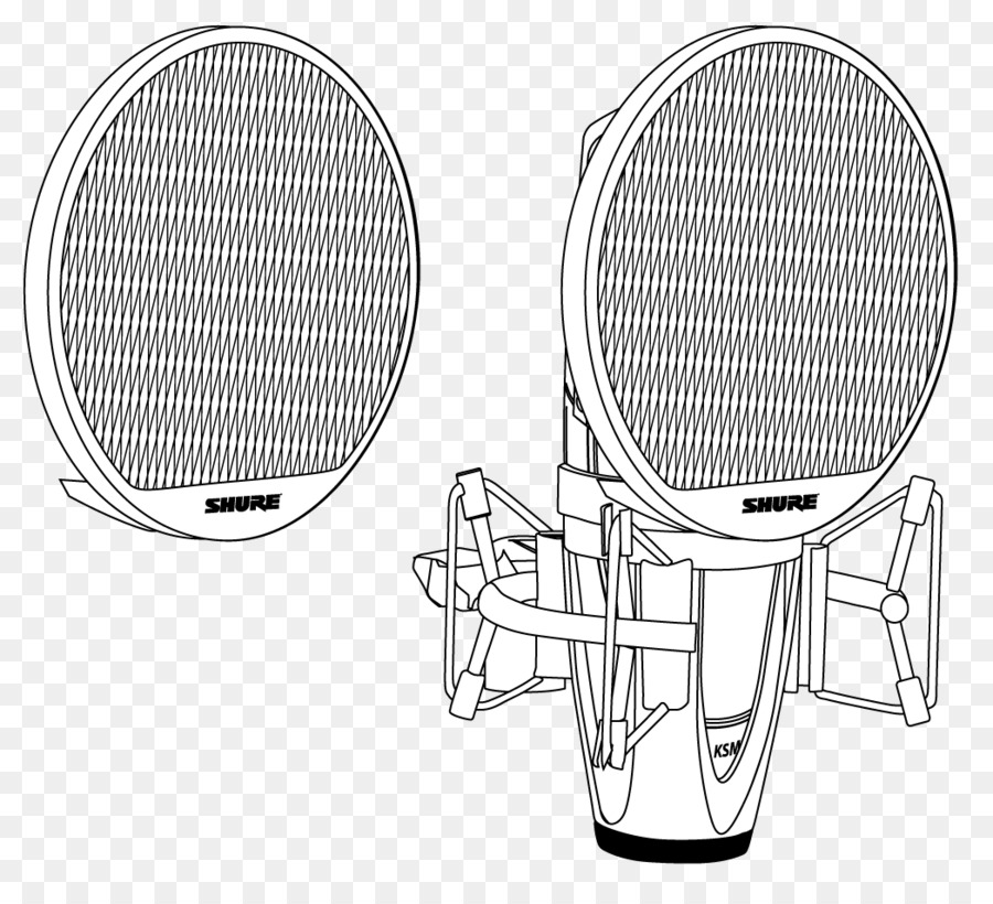 Mikrofon，Shure Ksm42 Sg Mikrofonlar Geniş Bir Membran PNG