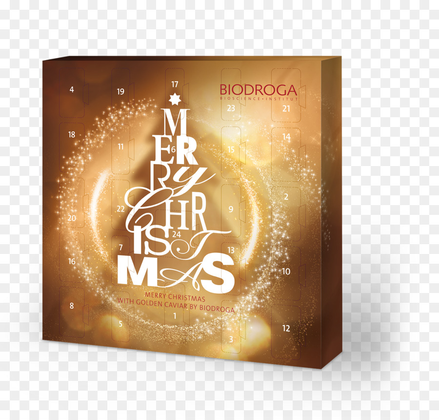 Advent Takvimler，1 Biodroga Antiageing Cilt Bakımı Altın Havyar Advent Calendar Adet PNG