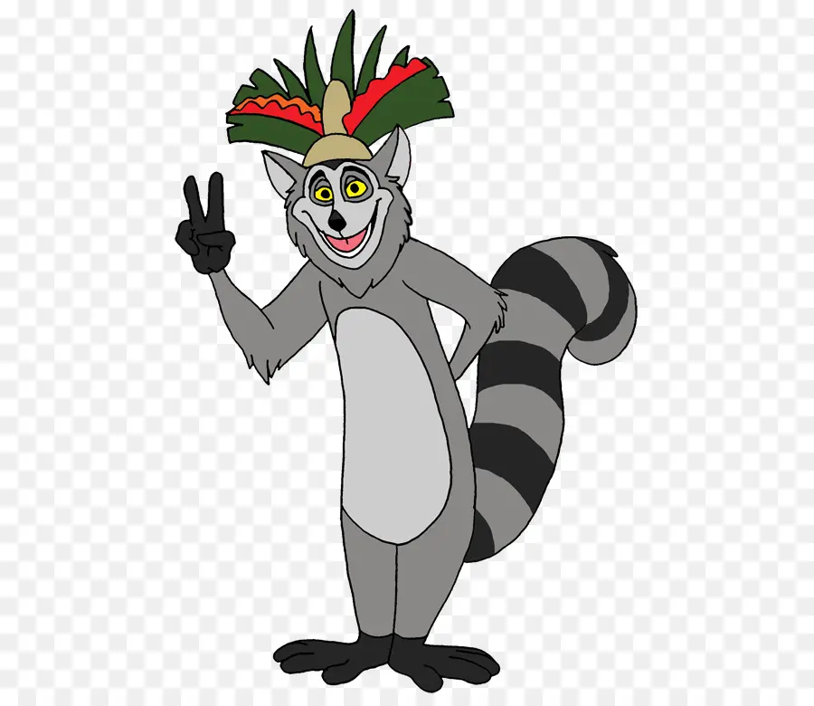 Karikatür Lemur，Lemur PNG