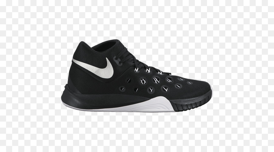 Siyah Spor Ayakkabı，Beyaz Swoosh PNG