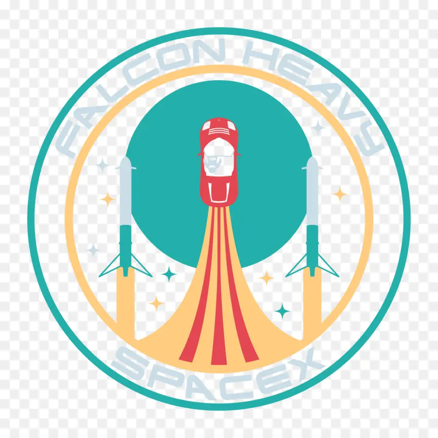 Spacex Falcon Heavy Logosu，Spacex PNG