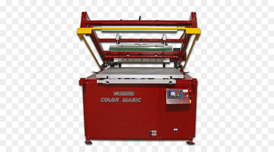 Serigrafi Baskı Makinesi，Renk Büyüsü PNG