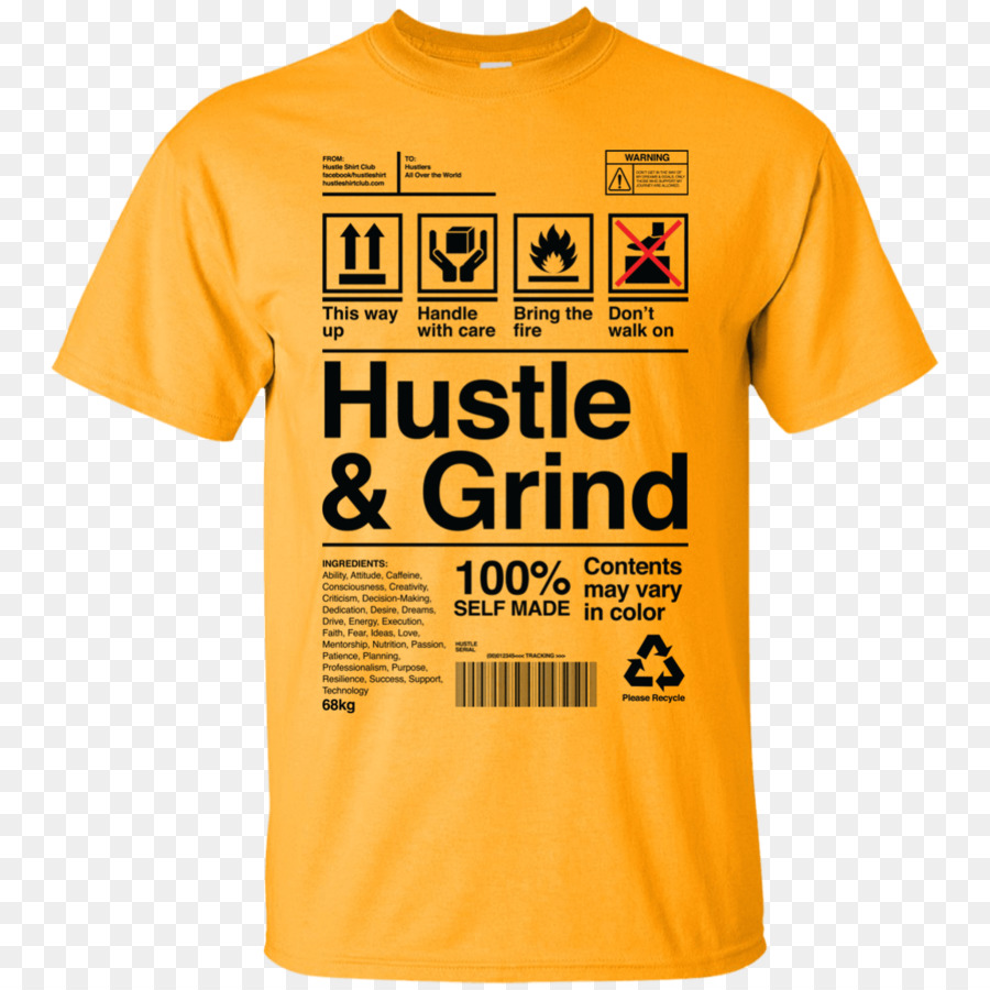 Hustle Grind Tişört，Tişört PNG