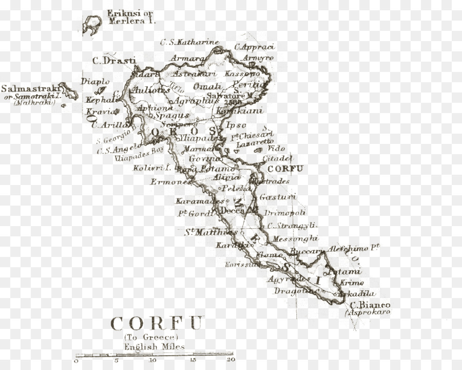 Corfu Adası，Corfu Olayı PNG