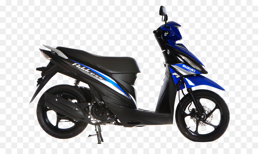 Elektrikli Scooter，Mavi PNG