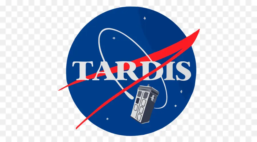 Tardis'in Logosu，Mavi PNG