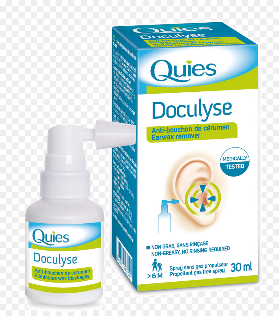 Doculyse Iltihap Tıkanıklık 30 Ml，Kulak Kiri PNG