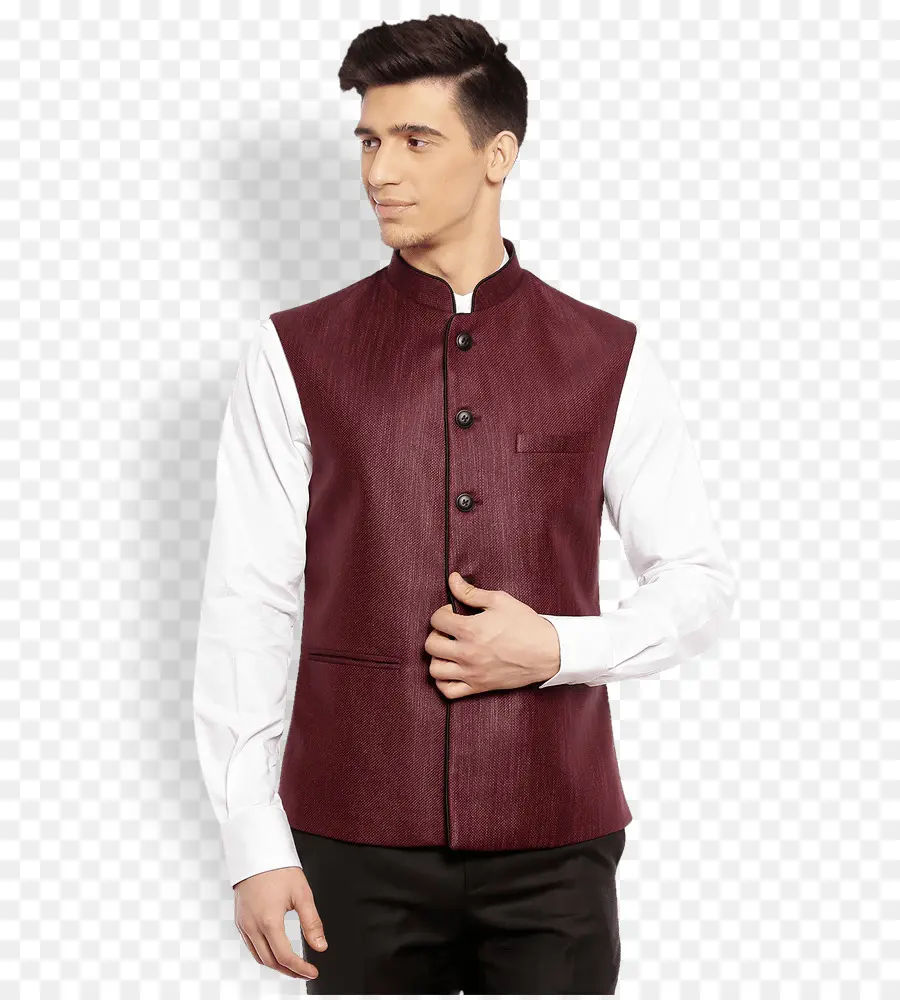 Bordo Nehru Ceket，Ceket PNG