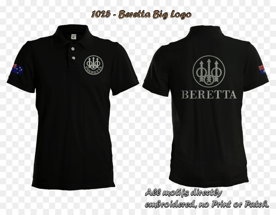 Siyah Polo Gömlek，Beretta PNG