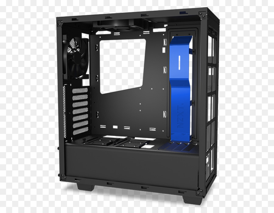 Bilgisayar Kasaları Konutları，Nzxt S340 Orta Kule Durumda PNG