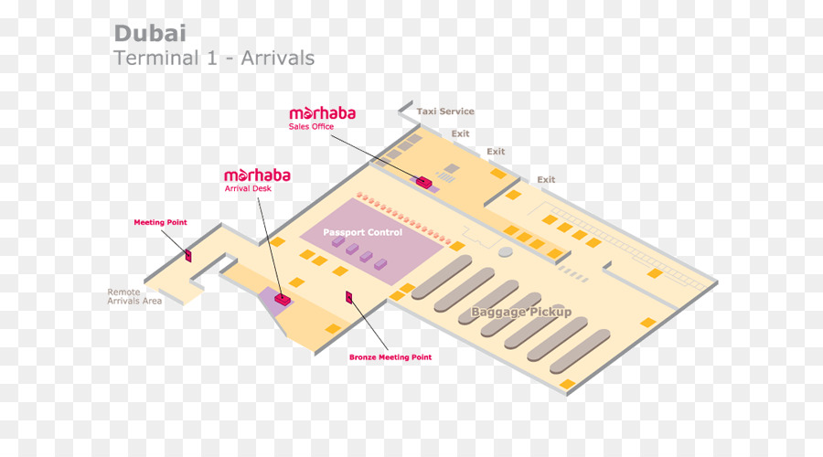 Dubai Uluslararası Havaalanı Terminal 2，1 Dubai Havaalanı Terminal PNG